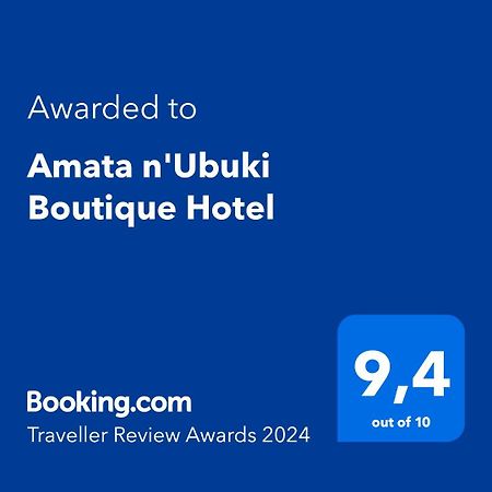 Amata N'Ubuki Boutique Hotel Ltd Kigali Exterior foto